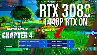 Fortnite Chapter 4  RTX 3080 Ti  1440p EPIC RTX  UE 51  Lumen  Nanite [upl. by Aneelas]