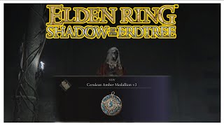 Elden Ring Cerulean Amber Medallion 3 Location Easy Guide Utmost FP Shadow of the ErdTree DLC [upl. by Vorfeld176]