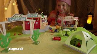 Playmobil  Camping  Outdoors  Short Video  New [upl. by Sternick133]