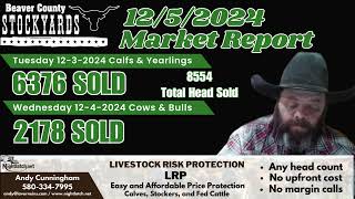 1252024 Cattle Market Report [upl. by Ackerley680]