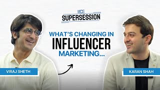 What does Influencer Marketing look like today ftViraj Sheth CoFounder MonkE  IIDE Supersession [upl. by Tisman317]