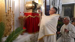 Vibo Valentia Giovedì Santo Pasqua 2024 Altare della Reposizione Chiesa del SSMO Rosario 113 [upl. by Nellad304]