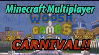 Minecraft Multiplayer Whoosh Games Theme Park [upl. by Yendyc645]