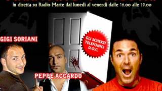 RADIO MARTE  ARRIVANO I MOSTRI  SCHERZO TELEFONICO affissioni abusive ad Ischia [upl. by Dauf]