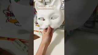 Cat muzzel tutorial any questions ask in the comments mask gear alterhuman therian therianmask [upl. by Aldora]