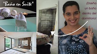 CÓMO AGREGAR UN BAÑO AL DORMITORIO  5 IDEAS PARA DISEÑAR Y CREAR UN BAÑO EN SUITE  UN LUJO POSIBLE [upl. by Haleeuqa]