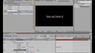 Special Effects Tutorial quotJumping Textquot with the quotwigglequot  effect in Adobe After Effects CS3 ger [upl. by Enirhtak]