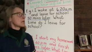 Word problems with time grade 4 [upl. by Frodeen]