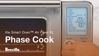 the Smart Oven™ Air Fryer XL  Programme your oven to Phase Cook  Breville NZ [upl. by Ailefo949]