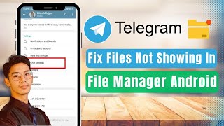 How to Fix Telegram Files Not Showing in File Manager Android [upl. by Hotchkiss]