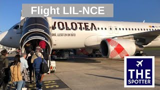 FLIGHT REPORT  Flight Lille LIL  Nice NCE  A320 Volotea [upl. by Aileek253]