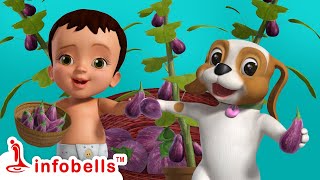 குண்டு குண்டாய் கத்திரிக்காய்  Tamil Rhymes for Children  Infobells [upl. by Salbu743]