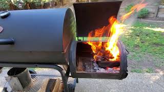 BBQ 101  How to Build a Fire in your Offset Smoker Firebox and Temperature Management offsetsmoker [upl. by Ttesil835]