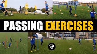 Passing Exercises  Soccer Training  Football Practice  U9  U10  U11  U12  U13  U14  U15 [upl. by Baudoin]