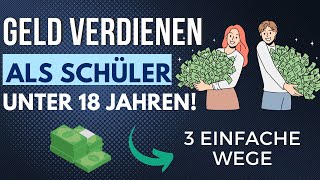 Geld verdienen als Schüler💰🤑 Online Geld verdienen unter 18 Jahren 2024 [upl. by Aleciram]