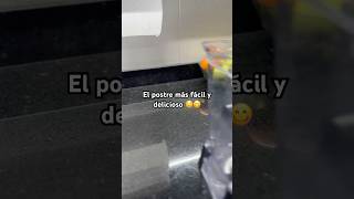 Receta para postre fácil y delicioso 🤩 pay de queso postres recetasfaciles paydequeso foodie [upl. by Narat]