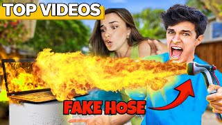 Hilarious Pranks That Went Too Far  Brent Rivera [upl. by Wylen]