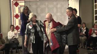 To Honor and Comfort Quilts of Valor Ceremony at the National Quilt Museum [upl. by Gebler382]