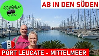 HIER IST REICHLICH PLATZ  ZURÜCK AM MITTELMEER  PORT LEUCATE  FRANKREICHTOUR MIT DEM WOHNMOBIL [upl. by Fancie542]