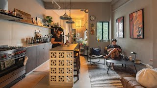 A Playful Young Couples 1900s Shophouse With Unique Vintage Furniture And Decor [upl. by Baggs332]