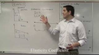 Elasticity of Demand and Supply Coefficients Micro Topic 24 and 25 [upl. by Nelubez675]