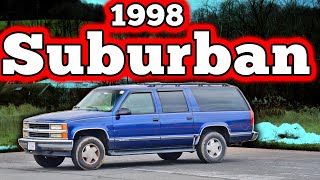 1998 Chevrolet Suburban LT Regular Car Reviews [upl. by Ungley]