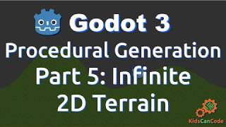 Procedural Generation in Godot Part 5 Infinite 2D Terrain [upl. by Bonine]