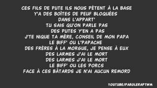 Lacrim  sablier RIPRO paroleslyrics [upl. by Esidarap]