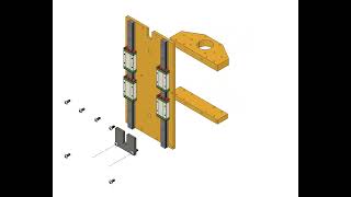 MillRight CNC Mega V 2 XXL Exploded Views Assembly Aid [upl. by Ready420]