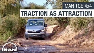 MAN TGE 4x4 – Makes Traction an Attraction  MAN Trucks amp Bus [upl. by Hammock529]