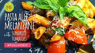 PASTA ALLE MELANZANE  Eggplant Pasta Dish  A Collaboration with ruizaskitchen [upl. by Euqinad]