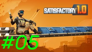 Satisfactory 05  Weitere Frachter werden losgeschickt [upl. by Atilek]