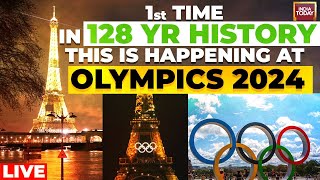 Paris Olympic LIVE Visuals  Paris 2024 Olympics Opening Ceremony  Olympics 2024  LIVE News [upl. by Assilana]