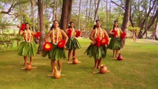 Beautiful Hula  Polynesian Dancers [upl. by Llekcor]