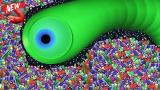 SLITHERIO 🐍 SPATY OMG Big Worms vs Troll Snake Best Fun Epic Slither io Online Game Play [upl. by Flodur]