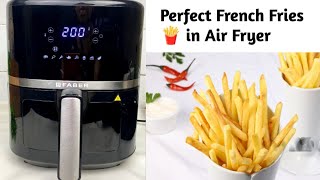 NoOil Needed The Best Air Fryer French Fries Recipe [upl. by Madonna]