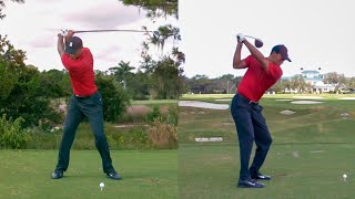 Tiger Woods DRIVER SWING SEQUENCE  Full Speed  SLOW MOTION [upl. by Ggerg646]