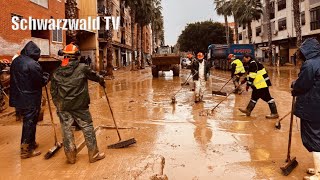 🚨💦 Erneute Überschwemmungen in Valencia Ehrenamtliche Helfer aus Rheinfelden und Basel im Einsatz [upl. by Jule]