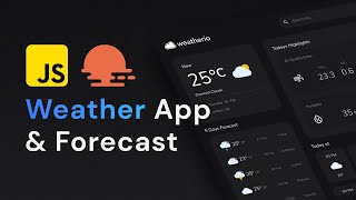 Realtime Weather App Using Vanilla JavaScript and API [upl. by Far]