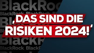 Blackrock Das sind die 2 größten Risiken 2024 [upl. by Nodgnal]