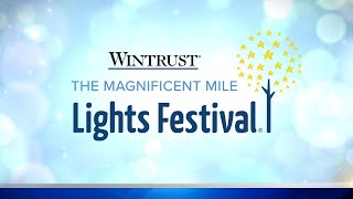 2023 Magnificent Mile Lights Festival [upl. by Hardigg]