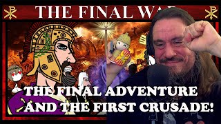 Vet Reacts The Final Adventure amp The First Crusade Sassanid War Unbiased History  Byz IV [upl. by Yrod427]