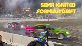 SEMA Ignited 2022 Formula Drift Show [upl. by Erej]