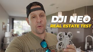 DJI NEO for real estate  Flies great indoors however [upl. by Peyton]