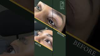 Eyelash Lift amp Brow Transformation  Depar Salon Expertise  Eyelash Extension Transformation [upl. by Hayidah]