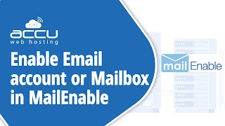 How To Enable An Email Account or Mailbox In MailEnable [upl. by Morna]