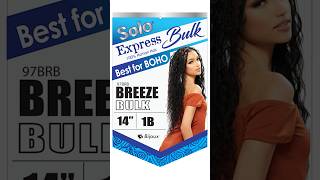 Learn BOHO BRAIDS in Minutes – Using Solo Express BREEZE Bulk amp 4X XPression [upl. by Belding468]