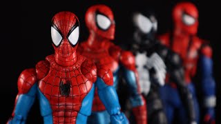 New definitive SpiderMan Medicom Toy Mafex The Amazing SpiderMan No 185 Action Figure Review [upl. by Alysa900]