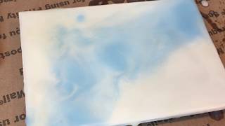 Painting and fusing encaustic wax [upl. by Ursulina151]