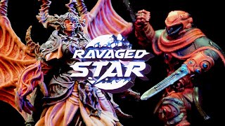 NEW Ravaged Star Faction  Steel Specters vs Veil Touched Ravaged Star Battle Report [upl. by Rudelson904]